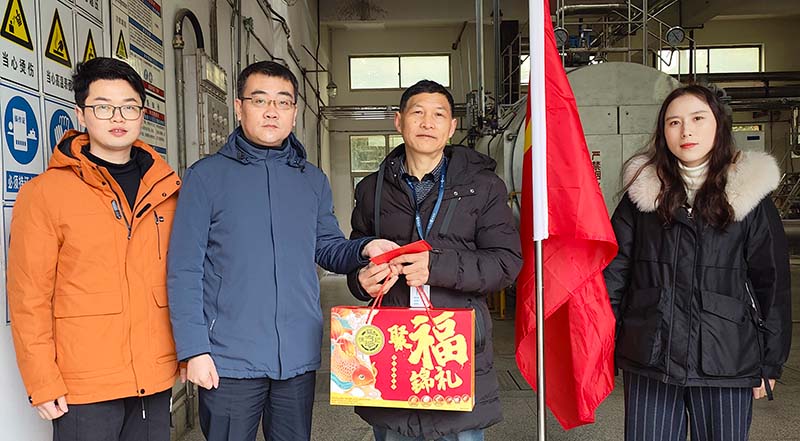 春節(jié)慰問(wèn)送溫暖，歲寒情深暖人心